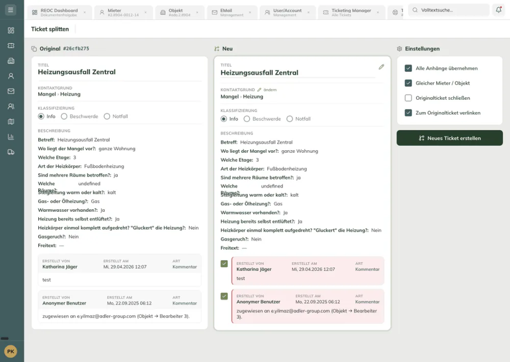 REOC42 – Ticket-Vergleich